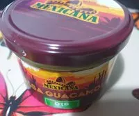 Mängden socker i Salsa guacamole