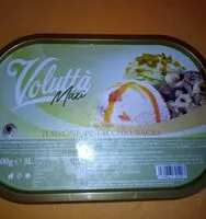 Mängden socker i Gelato torrone pistacchio bacio