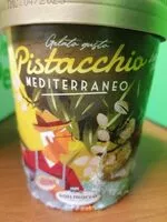 Mängden socker i Gelato gusto pistacchio mediterraneo