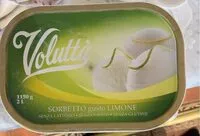 Mängden socker i Voluttà sorbetto limone