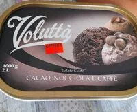 Mängden socker i Gelato gusto cacao nocciola e caffè