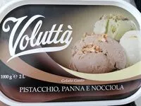 Mängden socker i Voluttà gelato