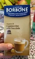 Mängden socker i Cappuccino alla nocciola