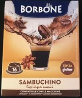 Mängden socker i Sambuchino