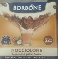 Mängden socker i nocciolone cappuccino al gusto di nocciole