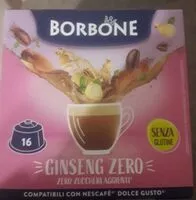 Mängden socker i Ginseng zero  senza glutine