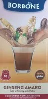 Mängden socker i GINSENG AMARO