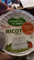 Mängden socker i Ricotta