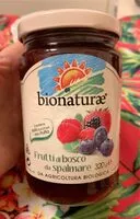 Mängden socker i Frutti di bosco da spalmare