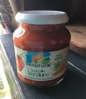 Mängden socker i sugo alle verdure