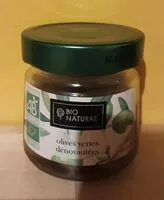 Mängden socker i Olives vertes dénoyautées