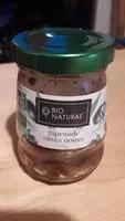 Mängden socker i Tapenade olive noir