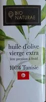 Mängden socker i Huile d'olive vierge extra 100% Tunisie