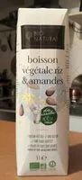 Mängden socker i Boisson végétale riz et amande