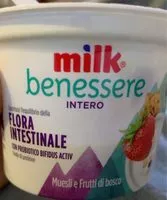 Mängden socker i Milk benessere