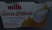 Mängden socker i Senza Lattosio yogurt cremoso bianco naturale