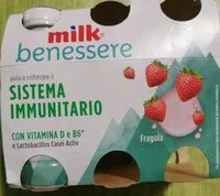 Mängden socker i Milk benessere
