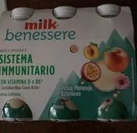 Mängden socker i Milk benessere