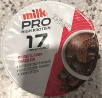 Mängden socker i Pro High Protein mousse al gusto cioccolato
