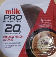 Mängden socker i Pancakes freschi al cacao