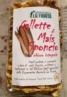 Mängden socker i Gallette di mais sponcio a chicco integrale