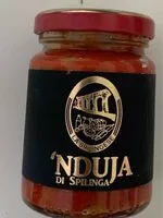 Mängden socker i Nduja su spilinga