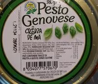 Mängden socker i Pesto genovese