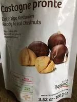 Mängden socker i Castagne pronte
