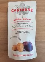 Mängden socker i Castagne snack