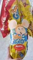 Mängden socker i Topo Gigio uovo di pasqua
