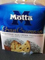 Mängden socker i Panettone con crema pasticcera con gocce di cioccolato