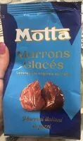 Mängden socker i Marrons glaces