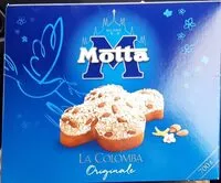 Mängden socker i La colomba originale