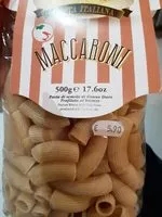 Mängden socker i Macaroni