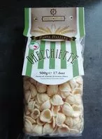 Mängden socker i Orecchiette