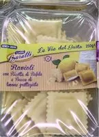 Mängden socker i Ravioli con ricotta di buffala e bucce di limone