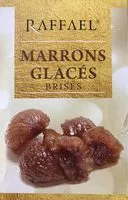 Mängden socker i Marrons glacés Brisés