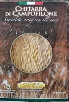 Mängden socker i Chitarra di campofilone