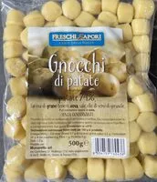 Mängden socker i Gnocchi di patate