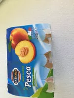 Mängden socker i succo alla pesca