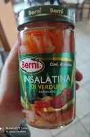 Mängden socker i Insalatina di verdure