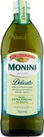 Mängden socker i Monini Olio Ex. vergine Delicato ML. 750