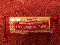 Mängden socker i Croccantini di sesamo (croquant aux sésames)