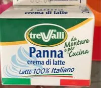 Mängden socker i Panna da cucina