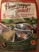 Mängden socker i Parmareggio snack