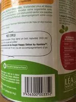 Mängden socker i Soupe Happy détox