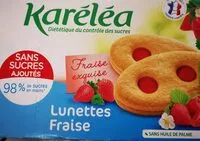 Mängden socker i Lunettes fraises