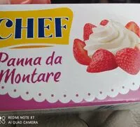 Mängden socker i Panna da montare chef