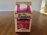 Mängden socker i Half and Half