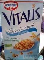 Mängden socker i Crunchy Muesli
